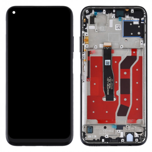 Écran LCD et numériseur complet avec cadre pour Huawei Nova 6 SE (noir) SH129B934-06