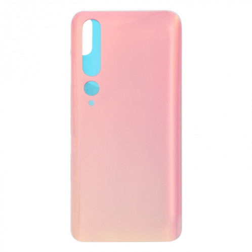 Couvercle arrière de la batterie en verre pour Xiaomi Mi 10 5G (rose) SH01FL1621-06