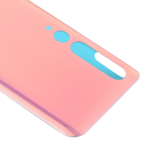 Couvercle arrière de la batterie en verre pour Xiaomi Mi 10 5G (rose) SH01FL1621-06