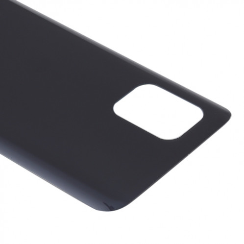 Couvercle arrière de la batterie en verre pour Xiaomi Mi 10 Lite 5G / Mi 10 Youth 5G (Noir) SH06BL987-06