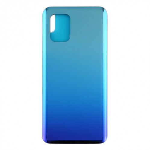 Couvercle arrière de la batterie en verre pour Xiaomi Mi 10 Lite 5G / Mi 10 Youth 5G (bleu) SH06LL541-06