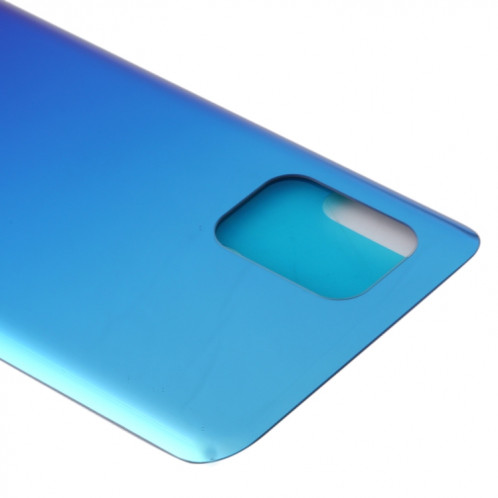 Couvercle arrière de la batterie en verre pour Xiaomi Mi 10 Lite 5G / Mi 10 Youth 5G (bleu) SH06LL541-06