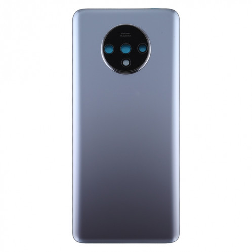 Pour le couvercle arrière de la batterie d'origine OnePlus 7T avec couvercle d'objectif d'appareil photo (argent) SH29SL1912-06