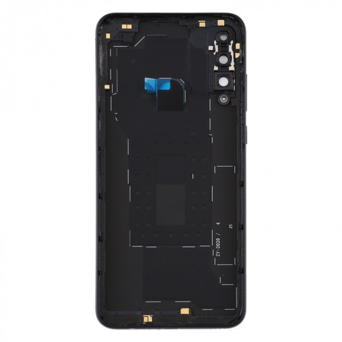 Cache arrière de batterie d'origine avec cache d'objectif d'appareil photo pour Huawei Y6p (noir) SH30BL1265-06