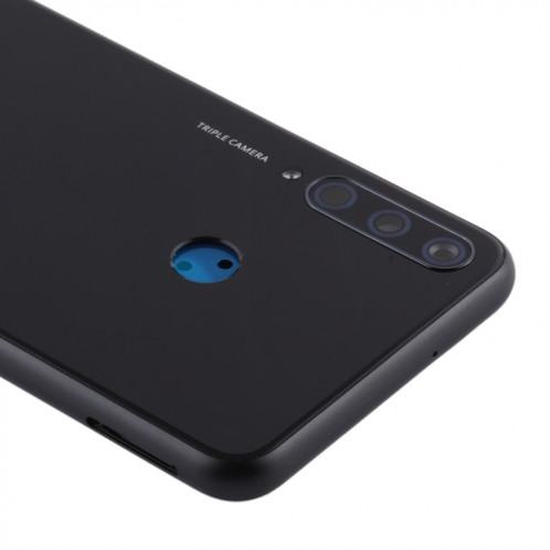 Cache arrière de batterie d'origine avec cache d'objectif d'appareil photo pour Huawei Y6p (noir) SH30BL1265-06