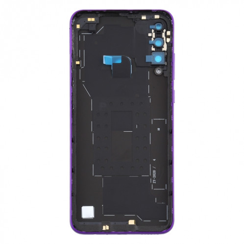 Cache arrière de batterie d'origine avec cache d'objectif d'appareil photo pour Huawei Y6p (violet) SH30PL658-06