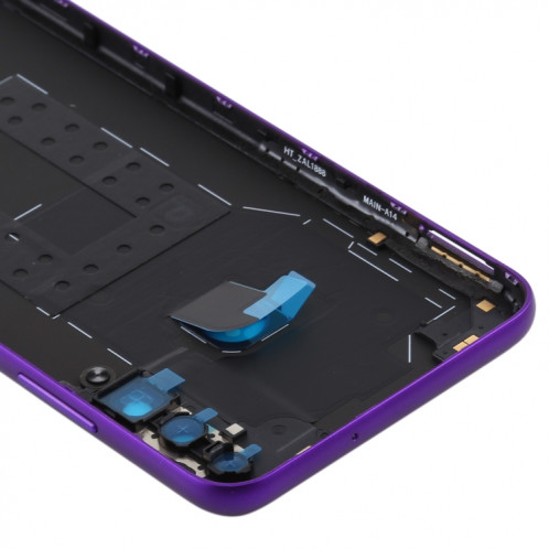 Cache arrière de batterie d'origine avec cache d'objectif d'appareil photo pour Huawei Y6p (violet) SH30PL658-06