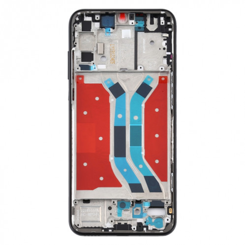 Plaque de cadre intermédiaire d'origine pour Huawei Y8p / P Smart S (noire) SH232B1128-06