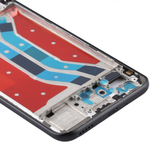 Plaque de cadre intermédiaire d'origine pour Huawei Y8p / P Smart S (noire) SH232B1128-06
