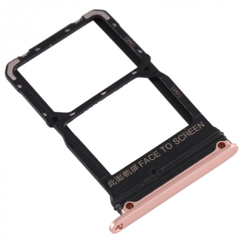 Plateau pour carte SIM + plateau pour carte SIM pour Xiaomi Mi 10 (Or) SH259J474-05