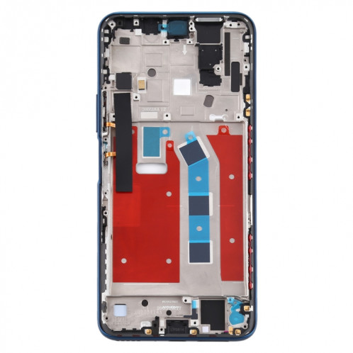 Plaque de cadre intermédiaire d'origine pour Huawei Honor X10 5G (bleu) SH282L334-06