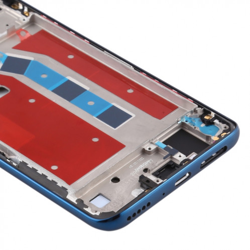 Plaque de cadre intermédiaire d'origine pour Huawei Honor X10 5G (bleu) SH282L334-06
