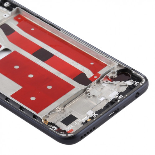Plaque de cadre intermédiaire d'origine pour Huawei P40 Lite 5G / Nova 7 SE (noire) SH283B80-06