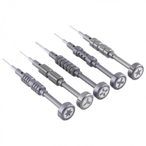 QIANLI 5 en 1 outil de réparation précision multi-usages 3D Grenade jeu de tournevis magnétique SQ7289547-08