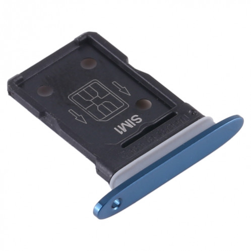 Plateau de la carte SIM + plateau de la carte SIM pour OPPO Find X2 (bleu) SH319L1902-04