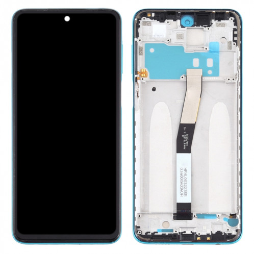 Écran LCD et numériseur complet avec cadre pour Xiaomi Redmi Note 9S (bleu) SH324L576-06