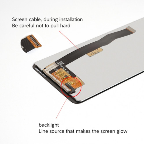 Écran LCD OEM pour ZTE Nubia Z18 Mini / NX611J / NX611H avec numériseur complet (noir) SH334B1590-05