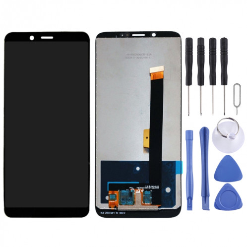 Écran LCD OEM pour ZTE Nubia V18 NX612J avec numériseur complet (noir) SH336B1246-06