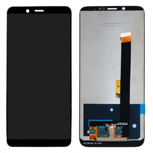 Écran LCD OEM pour ZTE Nubia V18 NX612J avec numériseur complet (noir) SH336B1246-06