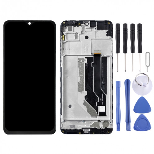 Écran LCD OEM pour ZTE Blade 20 Smart / V1050 Digitizer Assemblage complet avec cadre (noir) SH338B1211-04