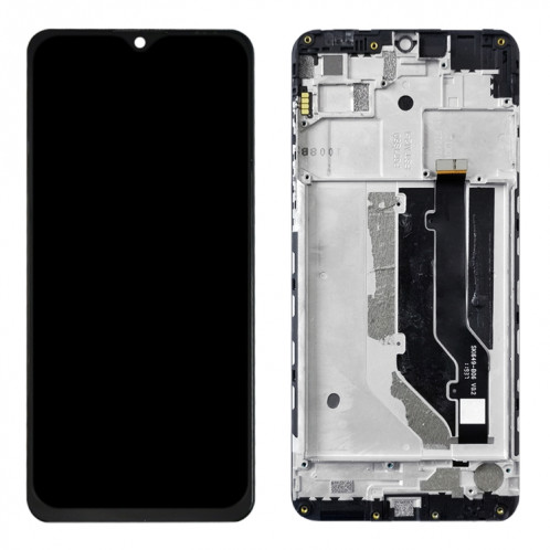 Écran LCD OEM pour ZTE Blade 20 Smart / V1050 Digitizer Assemblage complet avec cadre (noir) SH338B1211-04