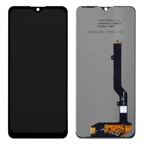 Écran LCD OEM pour ZTE Blade 20 Smart / V1050 avec numériseur complet (noir) SH350B1114-05