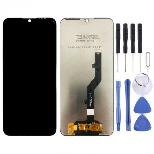 Écran LCD OEM pour ZTE Blade A7 (2020) / A5 (2020) avec assemblage complet du numériseur (noir) SH359B1806-05