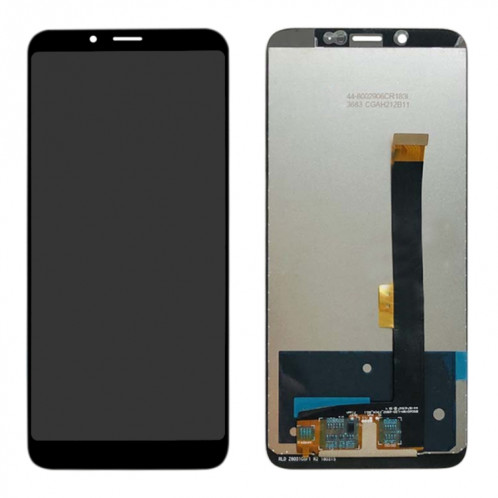 Écran LCD OEM pour ZTE Nubia N3 / NX608J / NX617J avec numériseur complet (noir) SH360B125-06