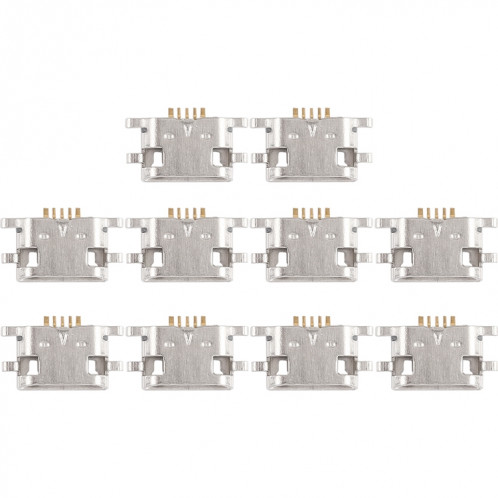 Connecteur de port de chargement de 10 PCS pour Meizu Meilan Max / M5 / Meilan E / Note 6 SH73871644-04