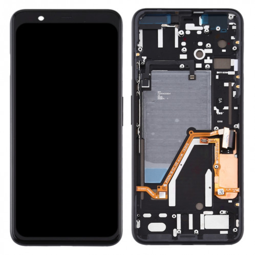 Écran LCD et numériseur complet avec cadre pour Google Pixel 4XL (noir) SH443B820-06