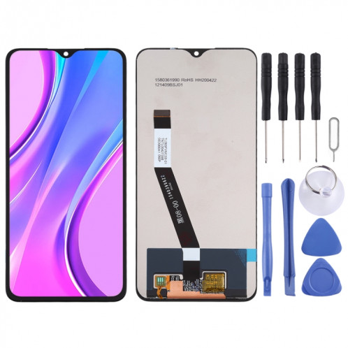 Écran LCD et numériseur complet pour Xiaomi Redmi 9 (noir) SH444B976-06