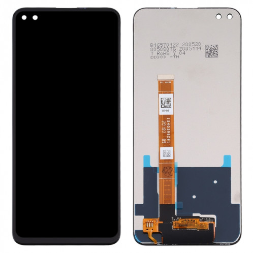 Écran LCD et numériseur complet pour OPPO A92s (noir) SH446B285-06