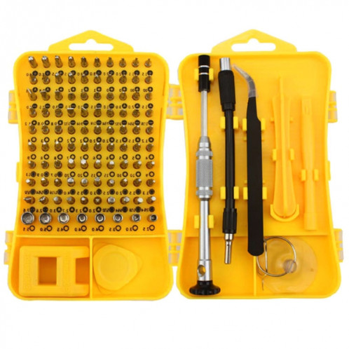 108 en 1 S2 Tool Kit d'outils de réparation de tournevis de précision en acier à outils SJ7465952-09