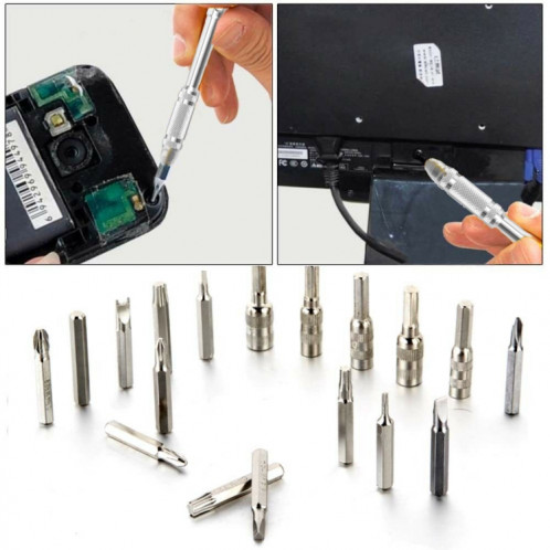 108 en 1 S2 Tool Kit d'outils de réparation de tournevis de précision en acier à outils SJ7465952-09