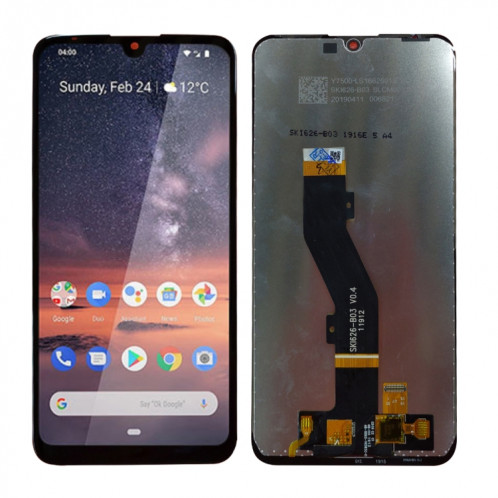 Écran LCD et numériseur complet pour Nokia 3.2 (noir) SH66BL337-05