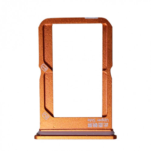 Pour Vivo iQOO Plateau de carte SIM + Plateau de carte SIM (Orange) SH467E1274-04