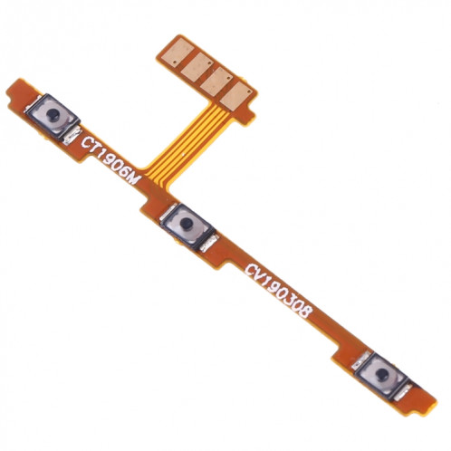 Pour Vivo X27 bouton d'alimentation et bouton de volume câble flexible SH74881020-04