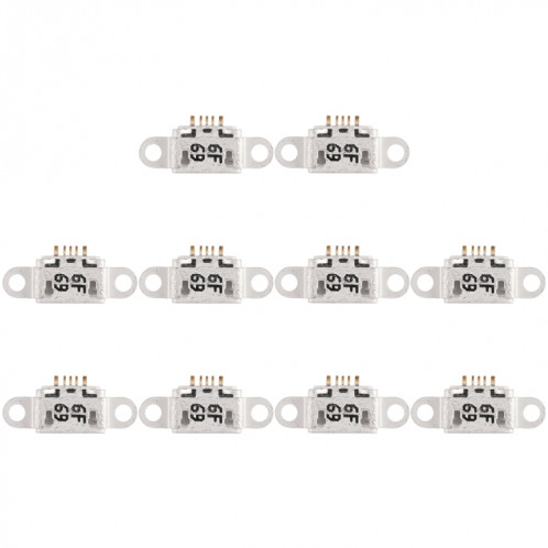 Pour Vivo V3 Max 10pcs connecteur de port de charge SH7561569-04