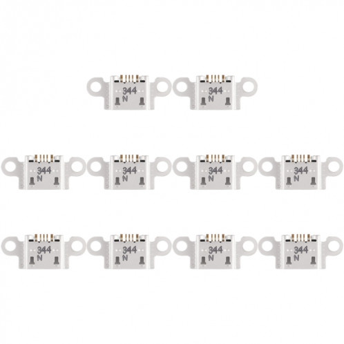 Pour Vivo X9 / X9s / X9i / X9s Plus 10pcs connecteur de port de charge SH75621984-04
