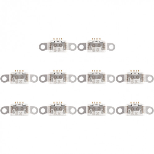 Pour Vivo Y53 / Y55 / Y66 10pcs connecteur de port de charge SH7563144-04
