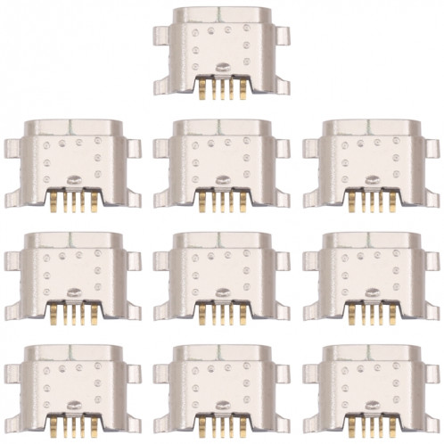 Pour Vivo Y75 10pcs connecteur de port de charge SH7566717-04
