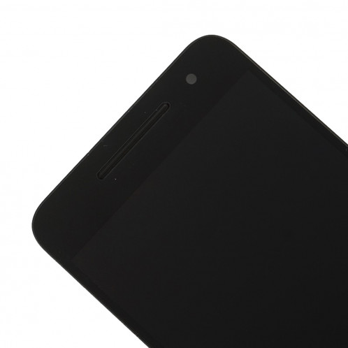 iPartsAcheter pour Google Nexus 6P écran LCD + écran tactile Digitizer Assemblée avec cadre (Noir) SI651B984-07