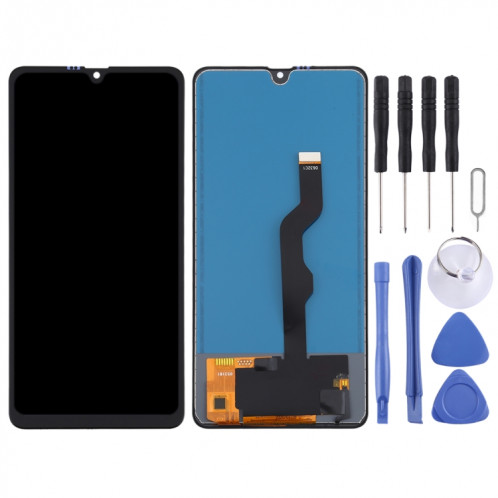 Écran LCD matériel TFT et assemblage complet du numériseur (ne prenant pas en charge l'identification d'empreintes digitales) pour Huawei Mate 20 X SH7656523-06