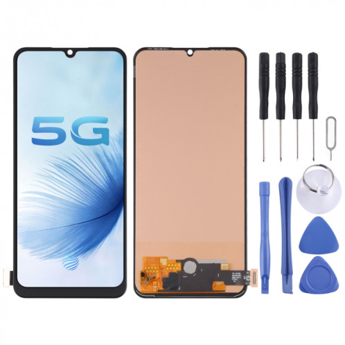 Écran LCD en matériau TFT et ensemble complet de numériseur (ne prenant pas en charge l'identification des empreintes digitales) pour vivo S6 5G / X50e / Y70 / Y73s / S7e / V20 / V20 se / V20 (2021) SH76631992-06