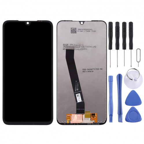 Ecran LCD et système de numérisation complet pour Xiaomi Redmi 7 (noir) SH675B847-06