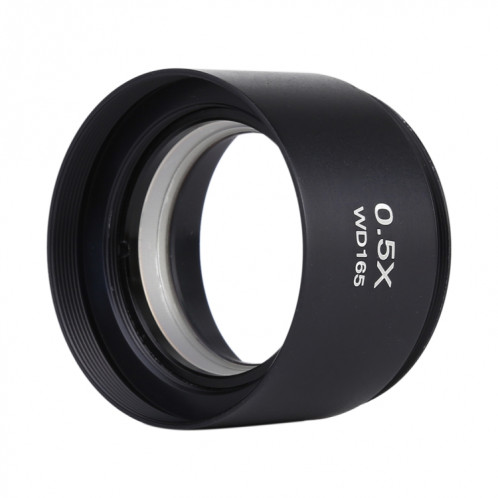 Loupe de lentille de Barlow d'objectif auxiliaire de microscopes stéréo 0.5X WD165 SH772519-09