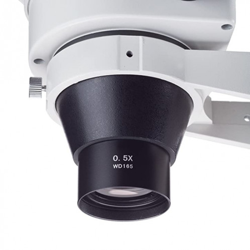 Loupe de lentille de Barlow d'objectif auxiliaire de microscopes stéréo 0.5X WD165 SH772519-09