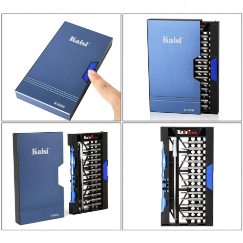 Kaisi K-1936 36 en 1 jeu de tournevis de précision Kit d'outils de réparation électronique SK77271534-09