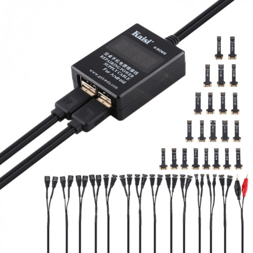 Kaisi K-9066 Câble d'alimentation de maintenance de téléphone portable Protection intégrée contre les courts-circuits pour Huawei, Samsung, Xiaomi, OPPO, VIVO, etc. SK775986-08
