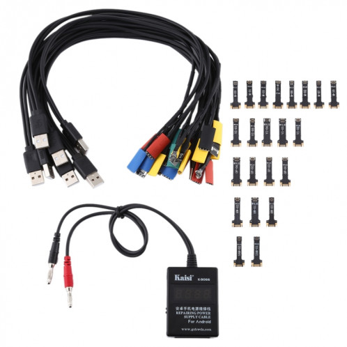 Kaisi K-9066 Câble d'alimentation de maintenance de téléphone portable Protection intégrée contre les courts-circuits pour Huawei, Samsung, Xiaomi, OPPO, VIVO, etc. SK775986-08